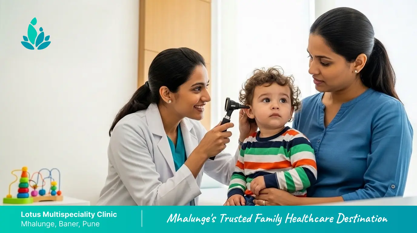 5 Signs Your Child Needs to See a Paediatrician Immediately (A Mhalunge Parent’s Guide)